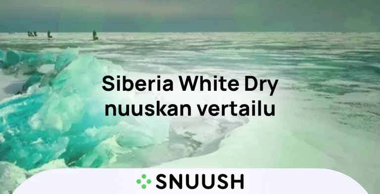 Siberia White Dry nuuska vertailu