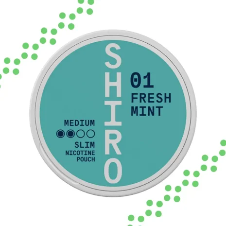 Shiro Fresh Mint nikotiinipussi