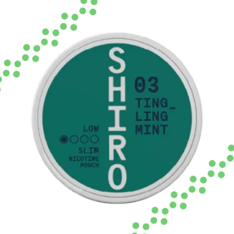 Shiro Tingling Mint nikotiinipussi