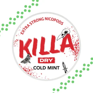 Killa Dry Cold Mint nikotiinipussi