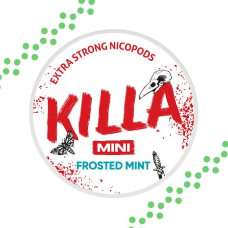 Killa Frosted Mint Mini vahvat nikotiinipussit
