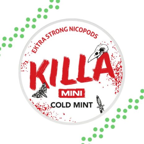 Killa Mini cold mint vahvat nikotiinipussit