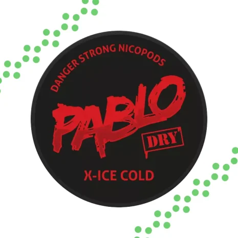 Pablo Dry X Ice Cold nikotiinipussit