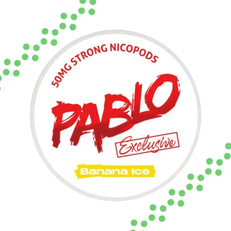 Pablo Exclusive 50mg Banana Ice vahvat nikotiinipussit