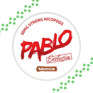 Pablo Exclusive 50mg Mocca vahvat nikotiinipussit
