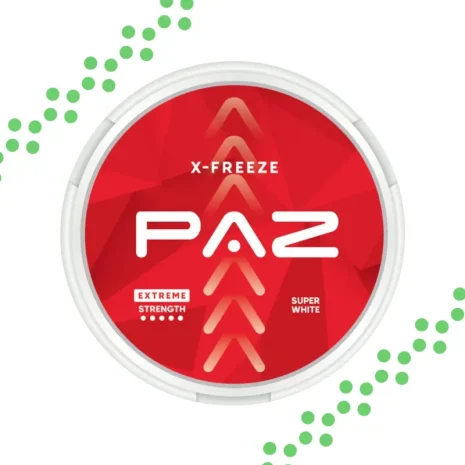 Paz X-Freeze nikotiinipussit