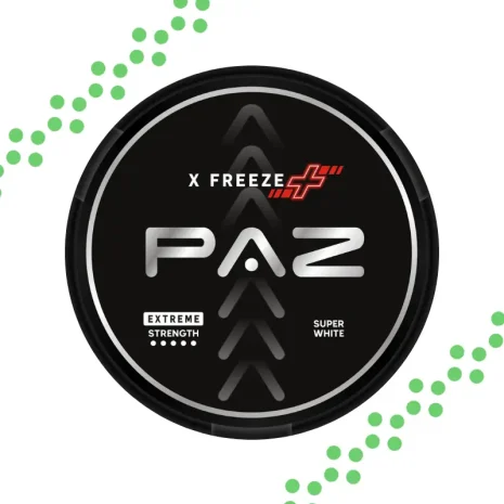Paz X Freeze + nikotiinipussi