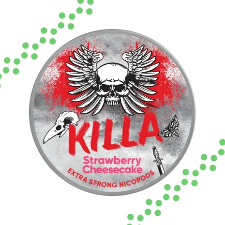 Killa Strawberry Cheesecake vahvat nikotiinipussit 12.8 mg