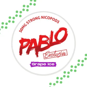 Pablo Exclusive Grape Ice 30mg nikotiinipussit