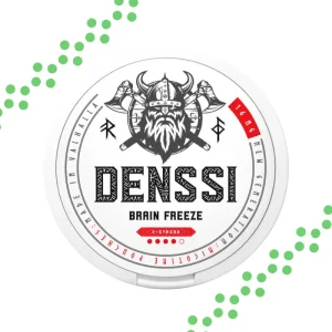 Denssi Brain Freeze 9.6mg maistuu jäiseltä mintulta.